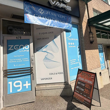 ZENO VAPE Grand Opening: Save More on Your First Order