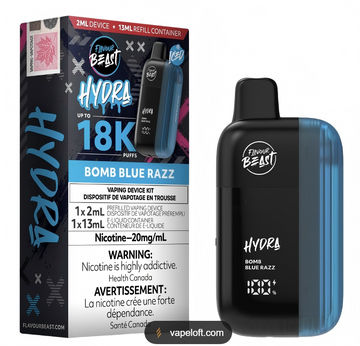 FLAVOUR BEAST HYDRA 18K BOMB BLUE RAZZ