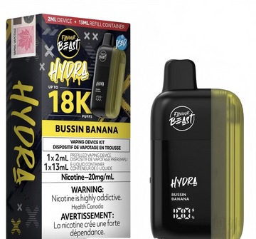 FLAVOUR BEAST HYDRA 18K BUSSIN BANANA