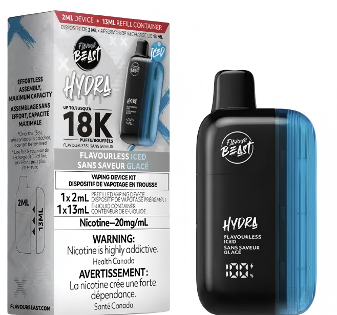 FLAVOUR BEAST HYDRA 18K FLAVOURLESS ICED