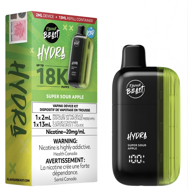FLAVOUR BEAST HYDRA 18K SUPER SOUR APPLE