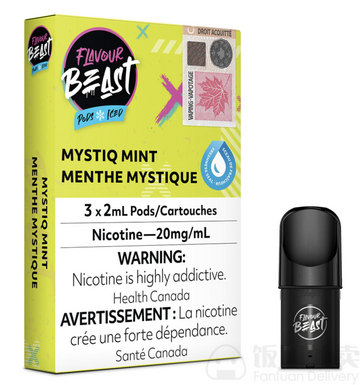 FLAVOUR BEAST PODS ICED MYSTIQ MINT