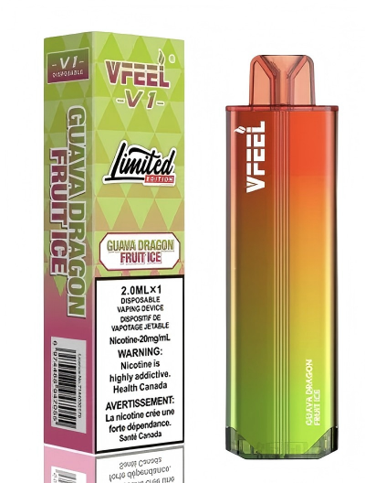 VFEEL V DISPOSABLE GUAVA DRAGON FRUIT ICE