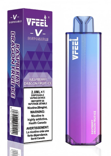 VFEEL V DISPOSABLE RASPBERRY PEACH LIME