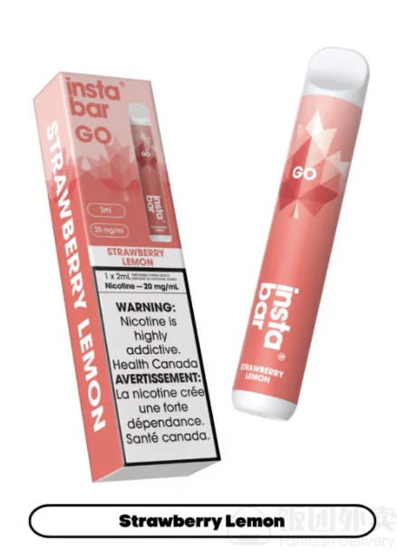 INSTA BAR GO STRAWBERRY LEMON