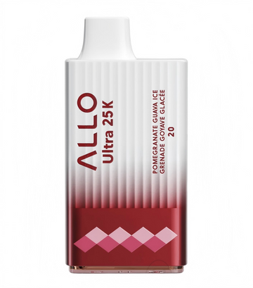 ALLO ULTRA 25K POMEGRANATE GUAVA ICE