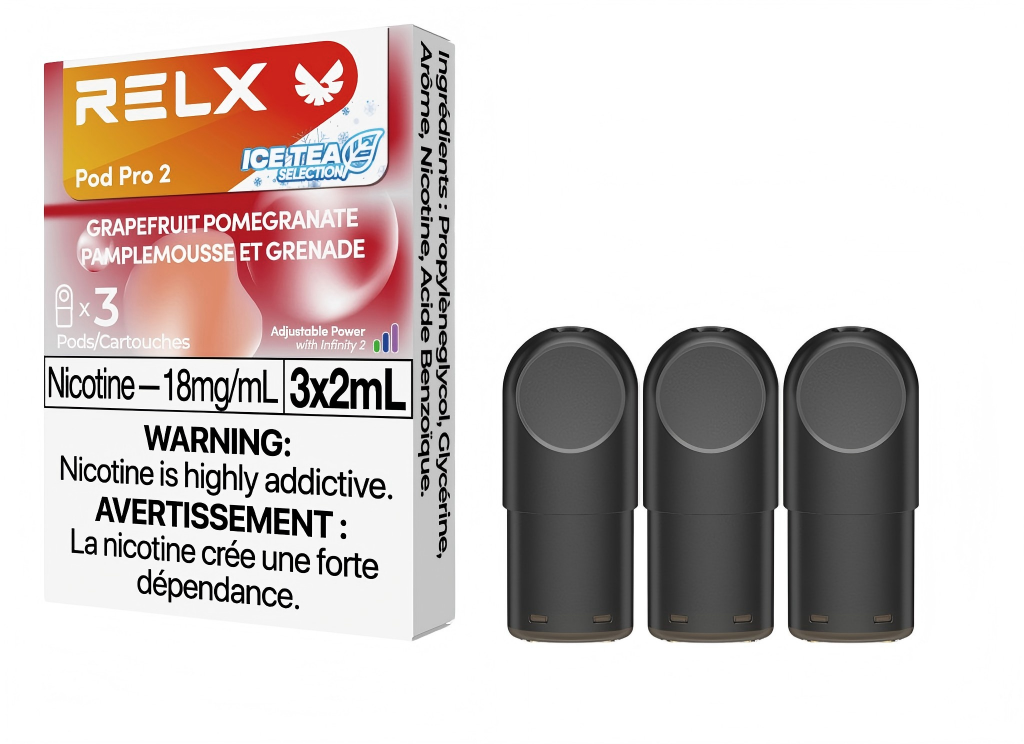 RELX POD PRO 2 GRAPEFRUIT POMEGRANATE
