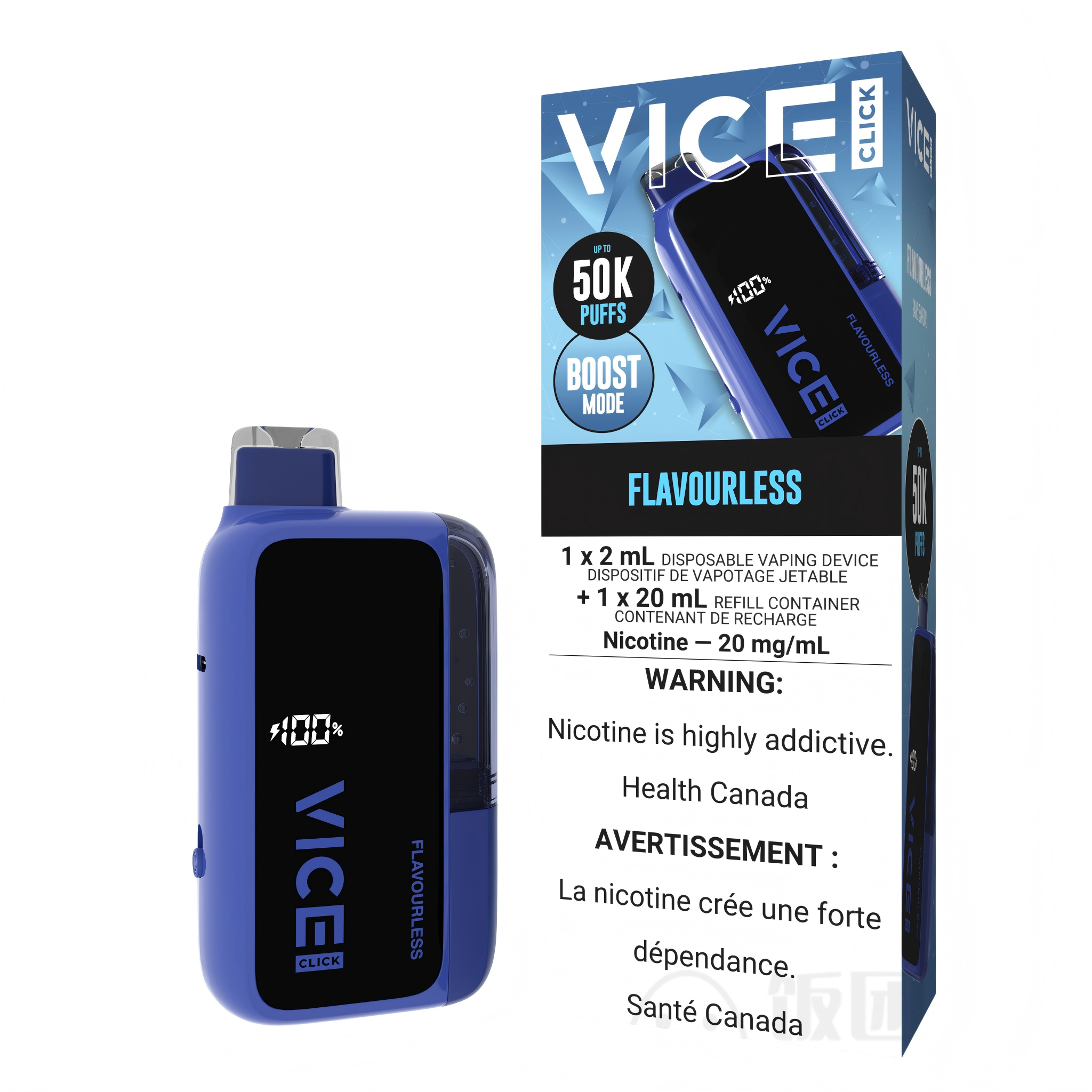 VICE 50K FLAVOURLESS