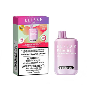ELFBAR PRIME DISPOSABLE STRAWBERRY GUAVA