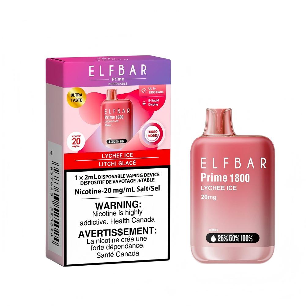 ELFBAR PRIME DISPOSABLE LYCHEE ICE