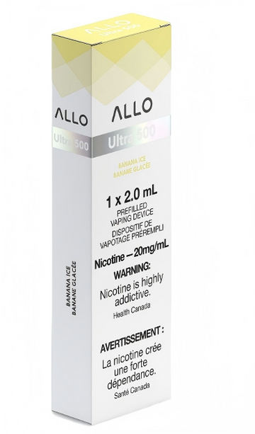 ALLO ULTRA 500 BANANA ICE