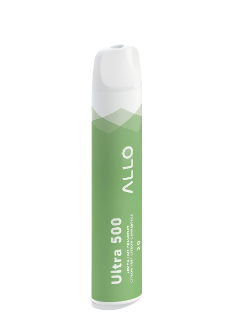 ALLO ULTRA 500 LEMON LIME CRANBERRY