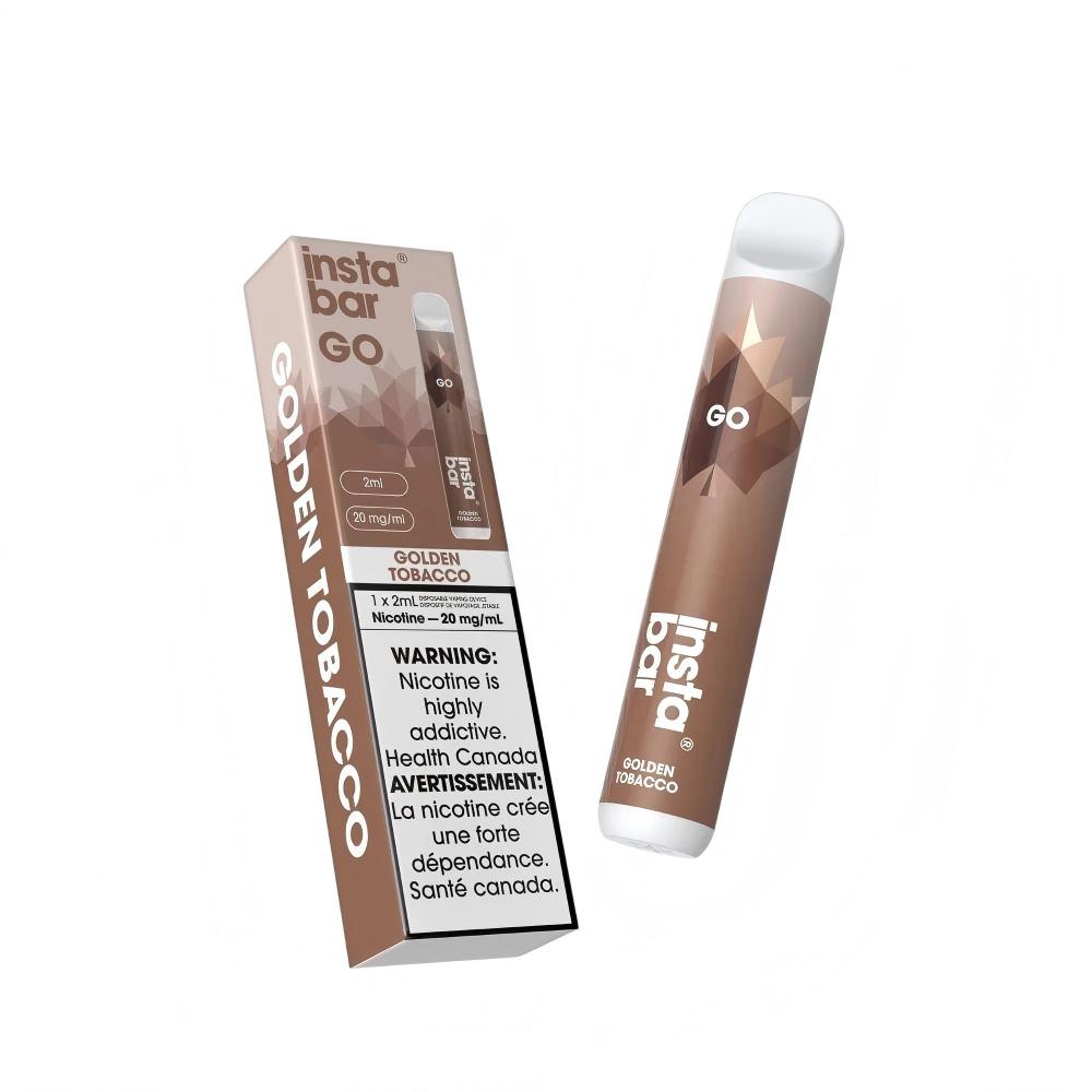 INSTA BAR GO GOLDEN TOBACCO