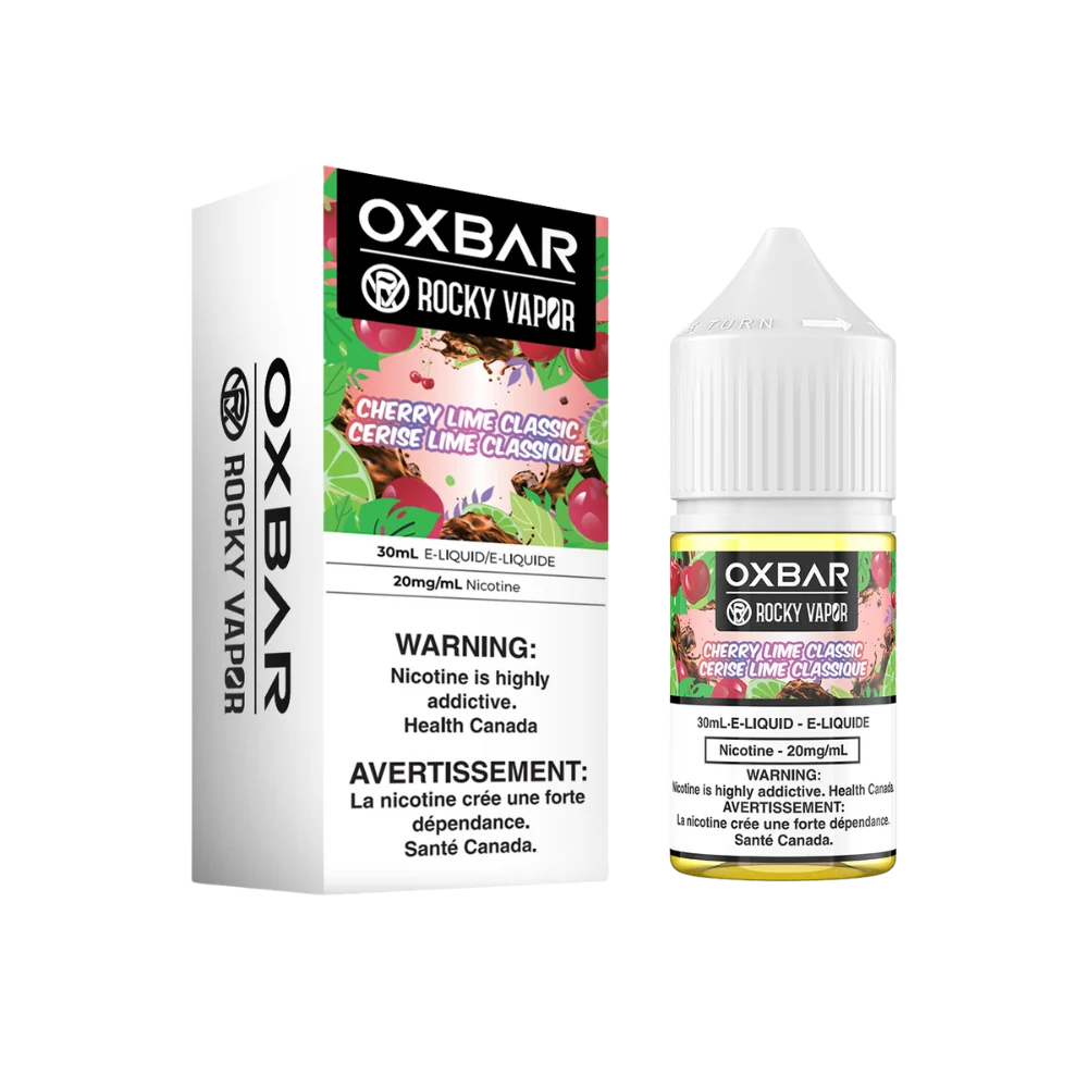 OXBAR ROCKY VAPOR E LIQUID CHERRY LIME CLASSIC