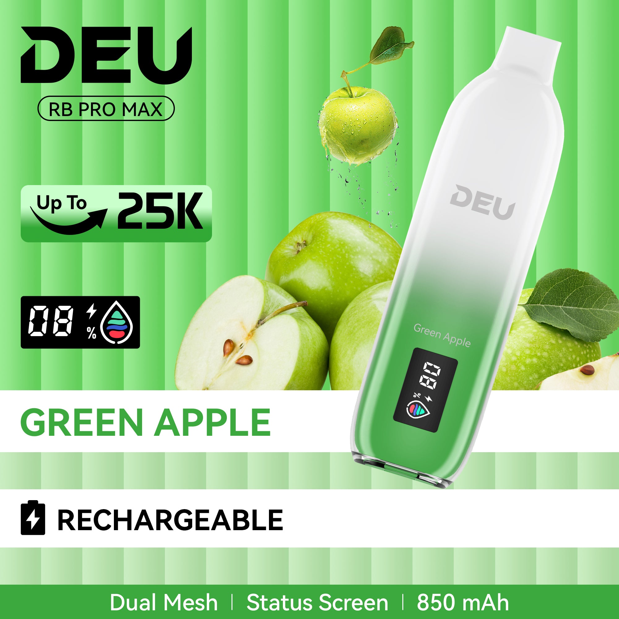 DEU 25K Puffs Promax+ Disposable