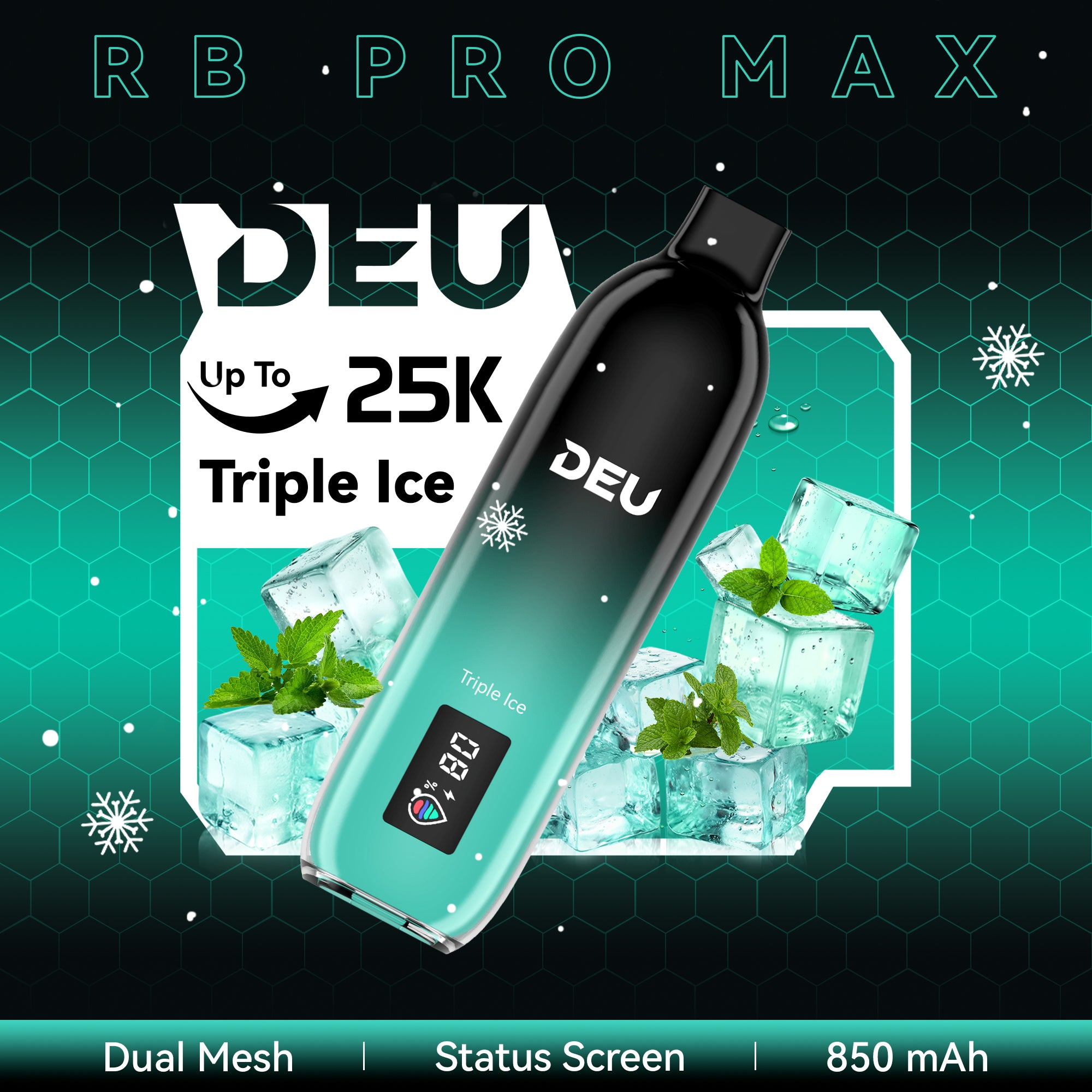 DEU 25K Puffs Promax+ Disposable