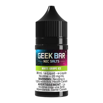 GEEK BAR NIC SALTS WHITE GRAPE ICE 20MG