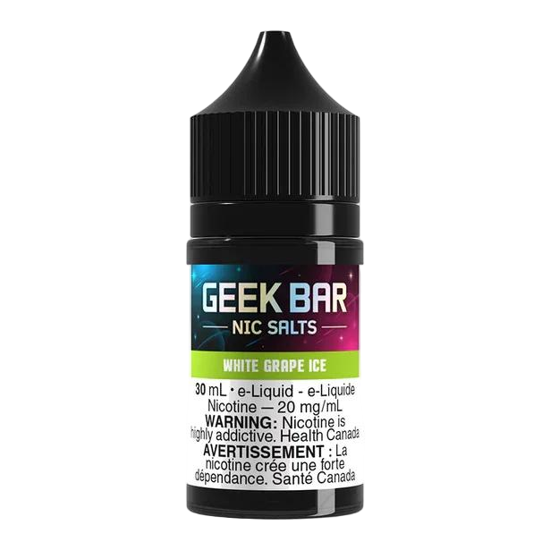 GEEK BAR NIC SALTS WHITE GRAPE ICE 20MG
