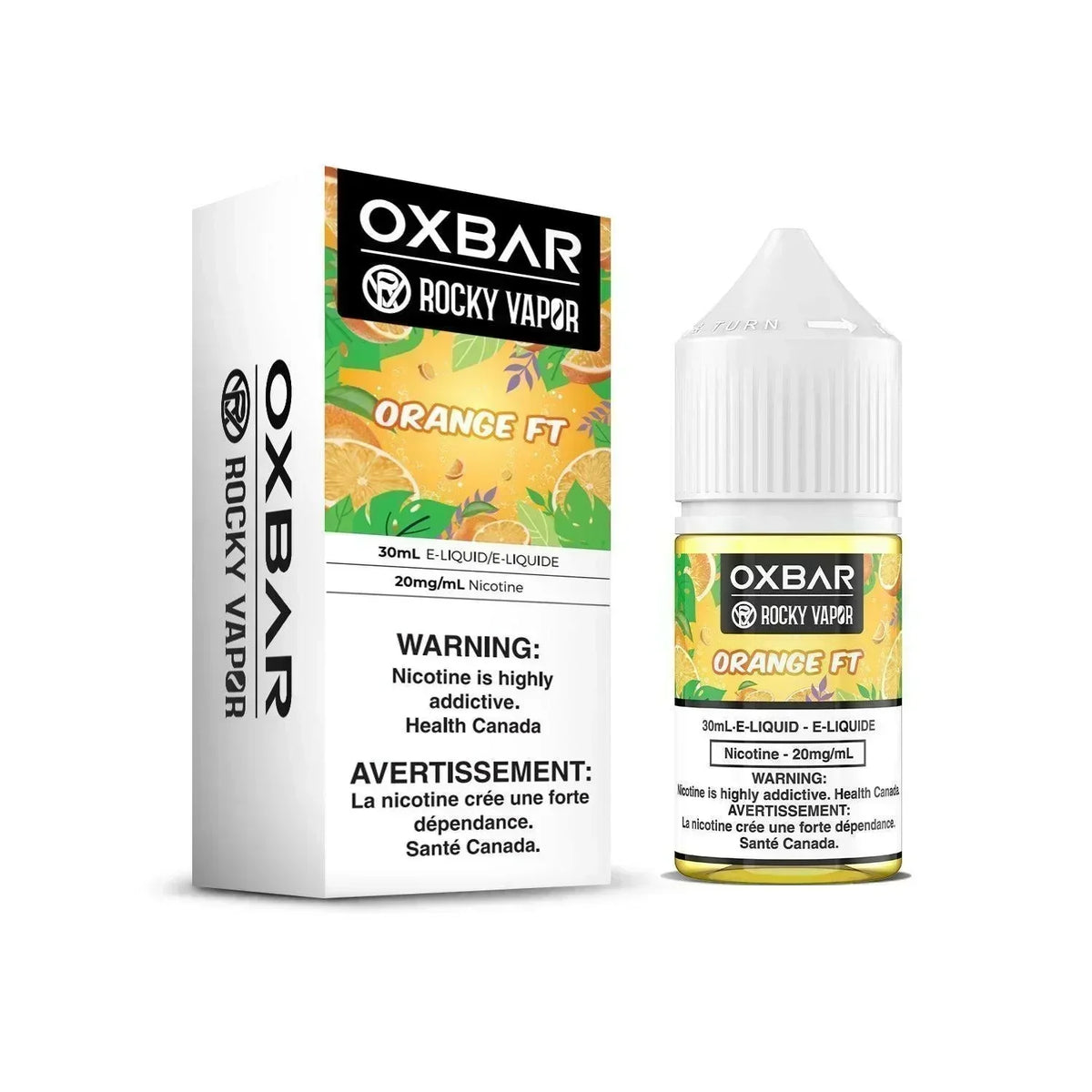 OXBAR ROCKY VAPOR E LIQUID ORANGE FT