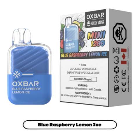 OXBAR MINI 1200 BLUEBERRY RASPBERRY LEMON ICE