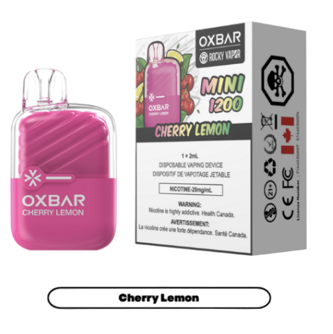 OXBAR MINI 1200 CHERRY LEMON