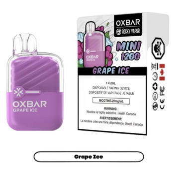 OXBAR MINI 1200 GRAPE ICE