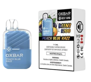 OXBAR MINI 1200 PEACH BLUEBERRY RASPBERRY