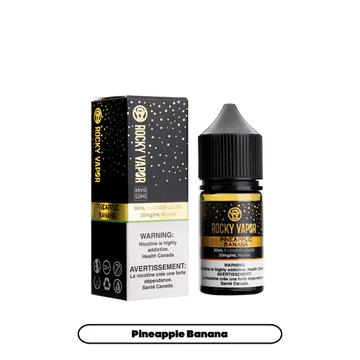 OXBAR ROCKY VAPOR E LIQUID BLACK GOLD PINEAPPLE BANANA