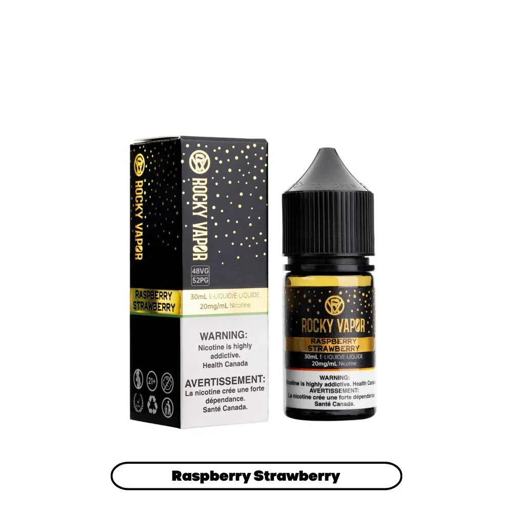 OXBAR ROCKY VAPOR E LIQUID BLACK GOLD RASPBERRY STRAWBERRY