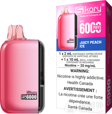 SIKARY S6000 JUICY PEACH ICE