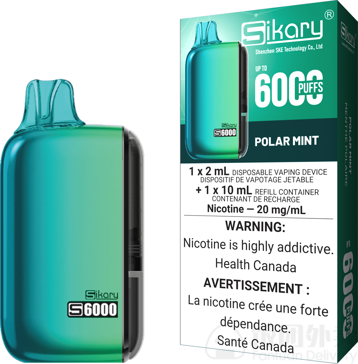 SIKARY S6000 POLAR MINT