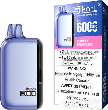 SIKARY S6000 PURPLE GRAPE ICE