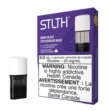 STLTH POD CARTRIDGES 12mg BERRY BLAST
