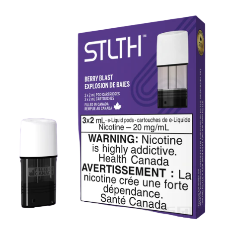 STLTH POD CARTRIDGES 12mg BERRY BLAST