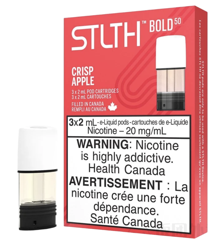 STLTH POD CARTRIDGES BOLD CRISP APPLE