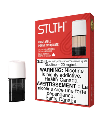 STLTH POD CARTRIDGES CRISP APPLE
