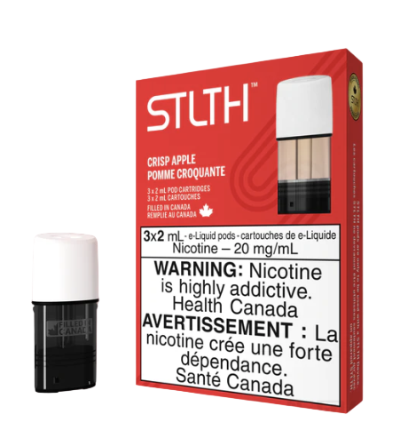STLTH POD CARTRIDGES CRISP APPLE