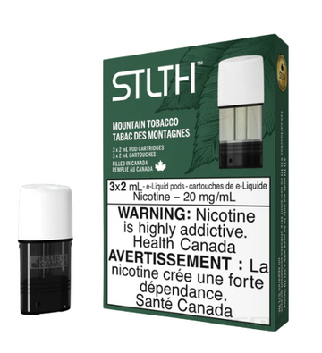 STLTH POD CARTRIDGES MOUNTAIN TOBACCO