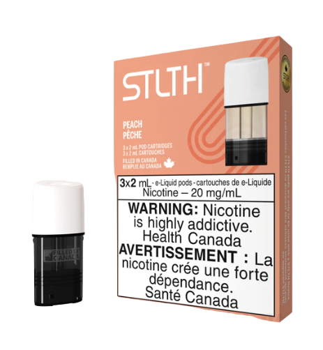STLTH POD CARTRIDGES PEACH