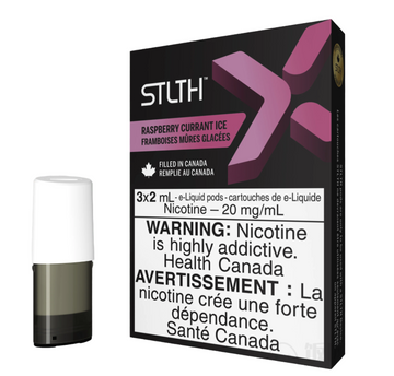 STLTH X POD RASPBERRY CURRANT ICE