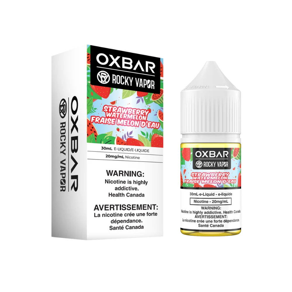 OXBAR ROCKY VAPOR E LIQUID BLACK GOLD STRAWBERRY WATERMELON