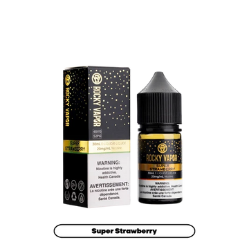 OXBAR ROCKY VAPOR E LIQUID BLACK GOLD SUPER STRAWBERRY