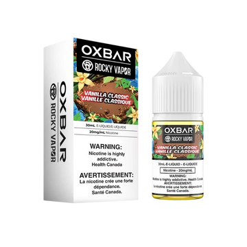 OXBAR ROCKY VAPOR E LIQUID VANILLA CLASSIC