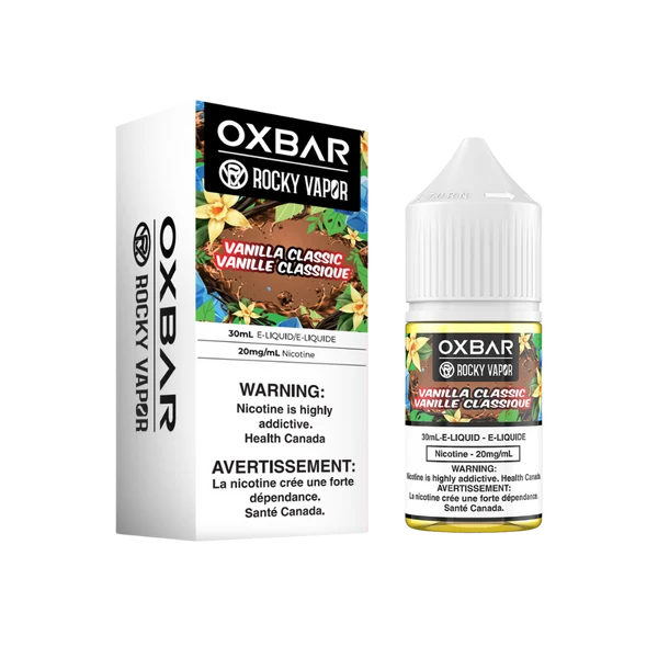 OXBAR ROCKY VAPOR E LIQUID VANILLA CLASSIC