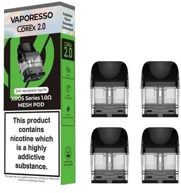 VAPORESSO XROS REPLACEMENT POD 4 PACK 1.0 OHM