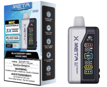 XMETA CHILLFLEX BLACKCURRANT LYCHEE BERRY