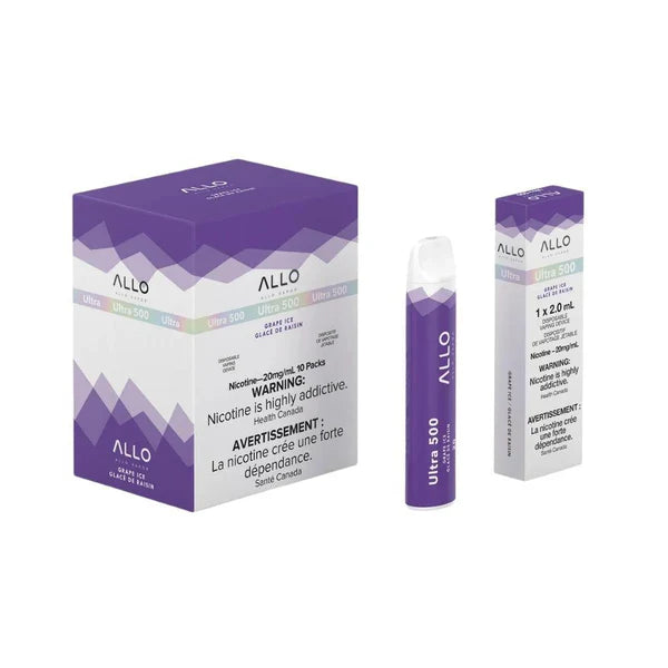 ALLO ULTRA 500 GRAPE ICE