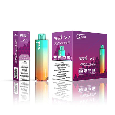VFEEL V DISPOSABLE ALOE GRAPE ICE