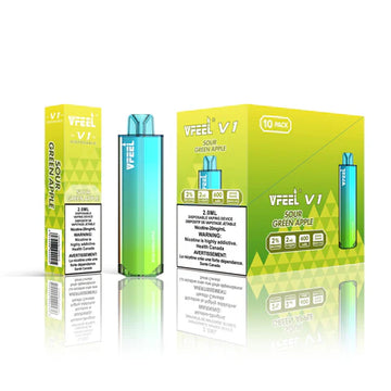 VFEEL V DISPOSABLE SOUR GREEN APPLE