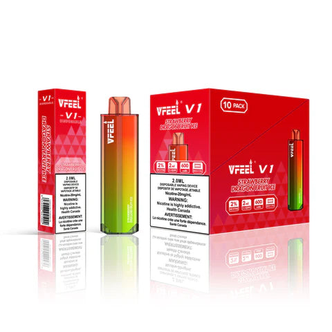 VFEEL V DISPOSABLE STRABERRY DRAGON FRUIT ICE